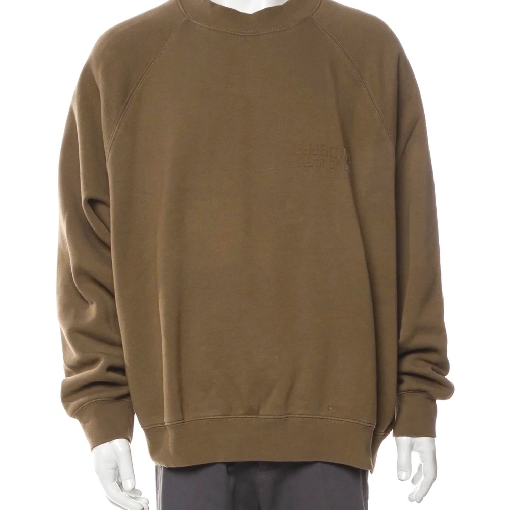 Fog Essentials 2017 Crewneck Zipper Size S - image 1